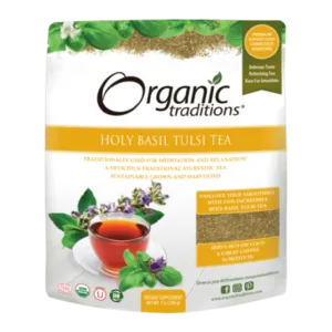 Organic Holy Basil (Tulsi) Tea Cut