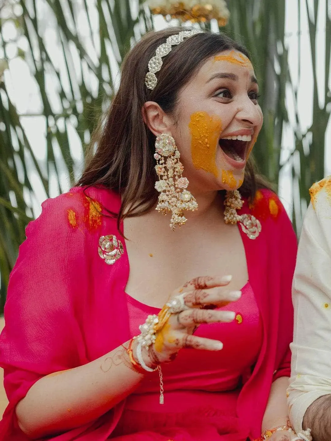Parineeti Chopra Haldi Look Inspired Jwellery