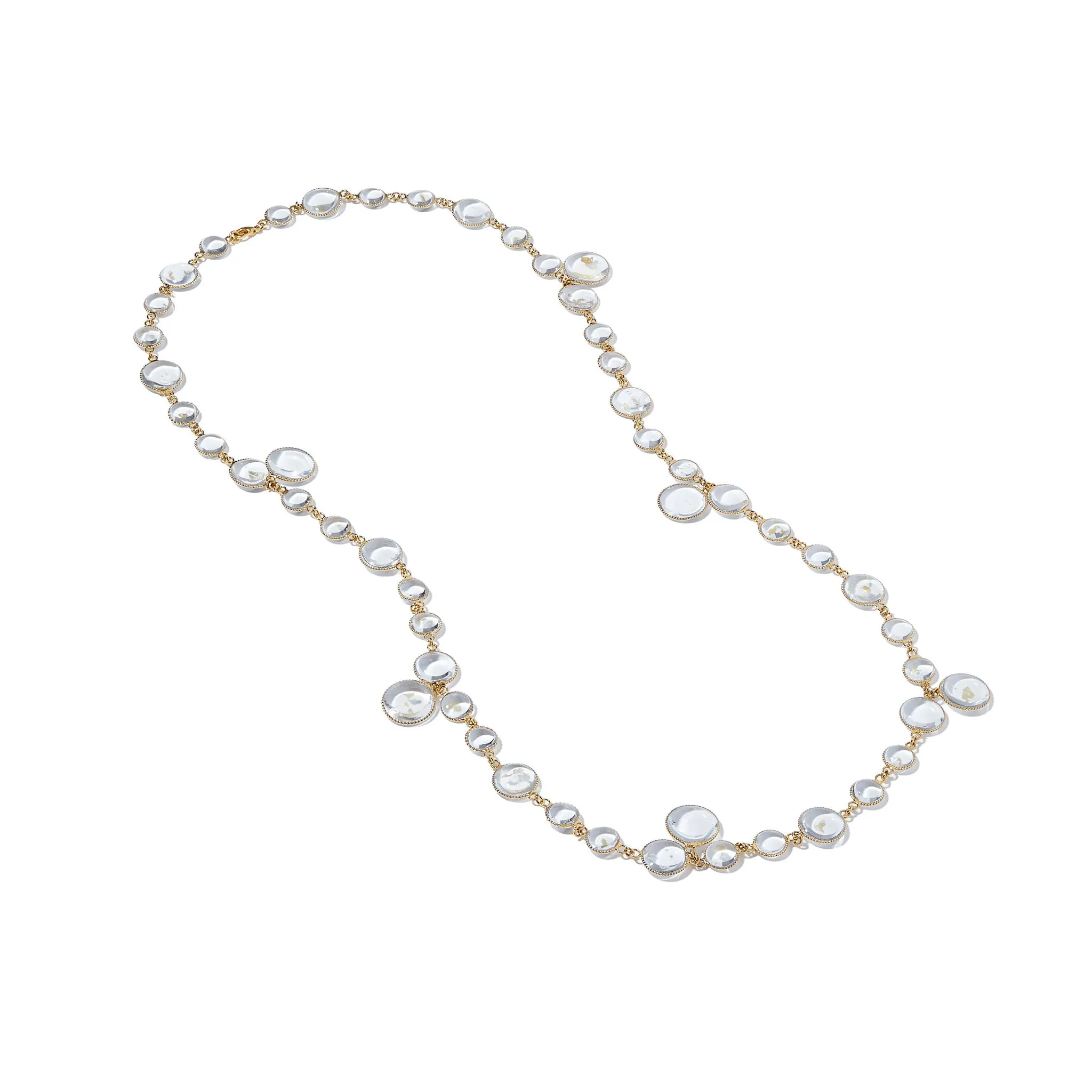 Pixel Necklace in Clear