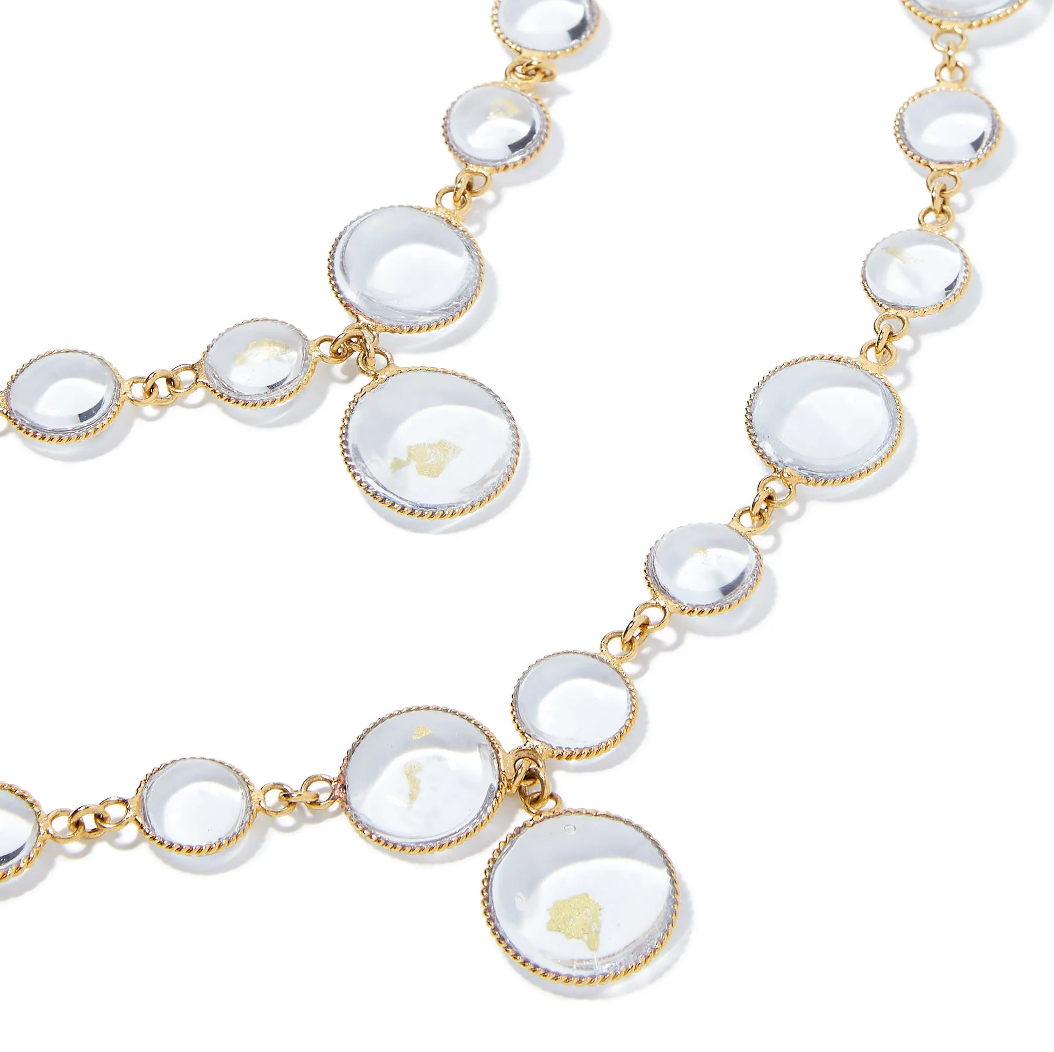 Pixel Necklace in Clear