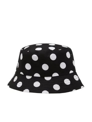 Polka-Dot Bucket Hat