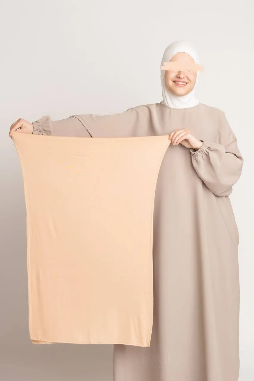 Premium Jersey Hijab - Camel