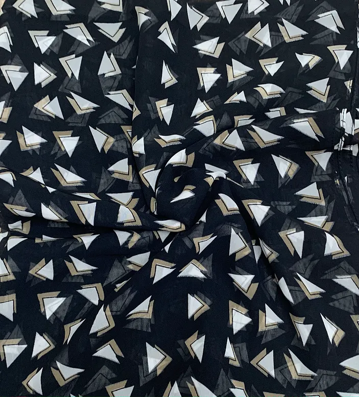Printed Chiffon - Geo