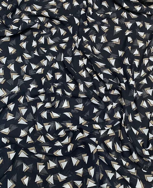 Printed Chiffon - Geo