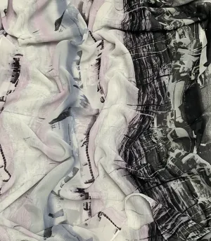 Printed Chiffon - Haze