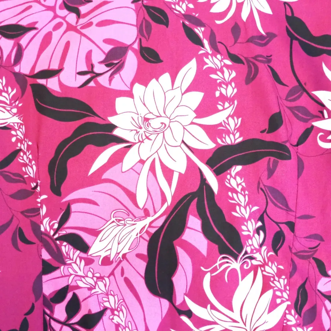 Punahou Purple Hawaiian Cotton Fabric by the Yard