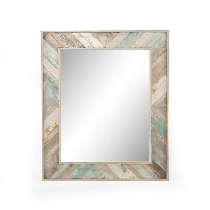 Reclaimed Wood Mist Mirror