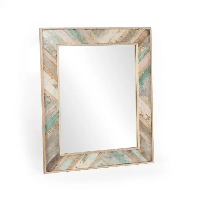 Reclaimed Wood Mist Mirror