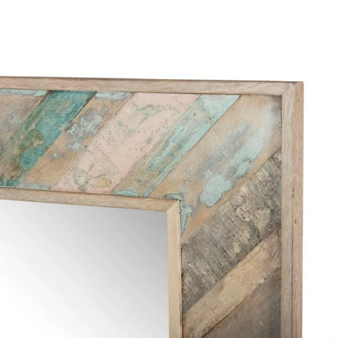 Reclaimed Wood Mist Mirror