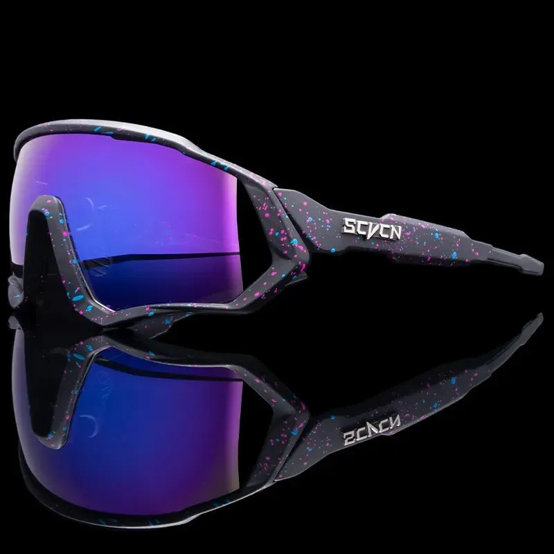 SCVCN Classic Bike Cycling Glasses MTB Riding Sunglasses Men Women Racing Bicycle Goggles Outdoor Sports Running Hiking Eyewear