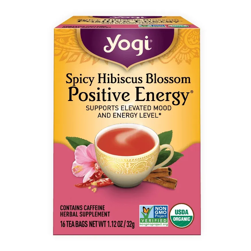Spicy Hibiscus Blossom Positive Energy Tea