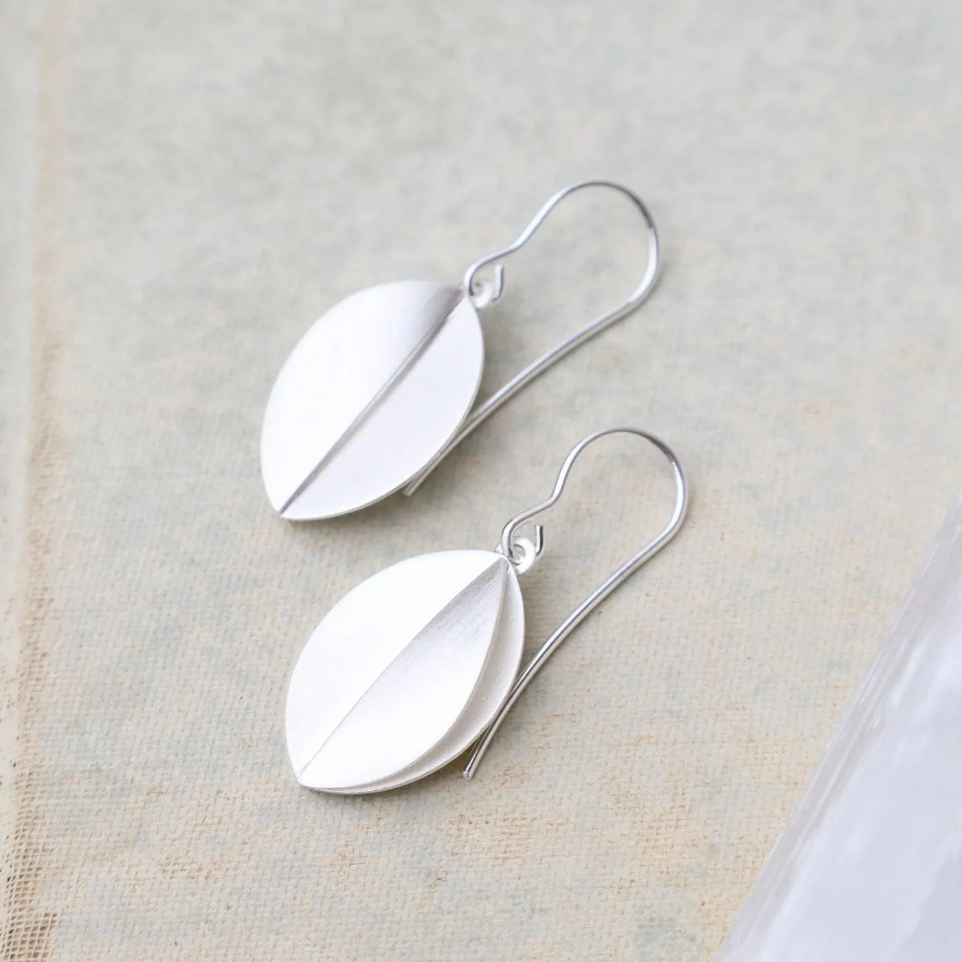 Split Leaf Wire Earrings