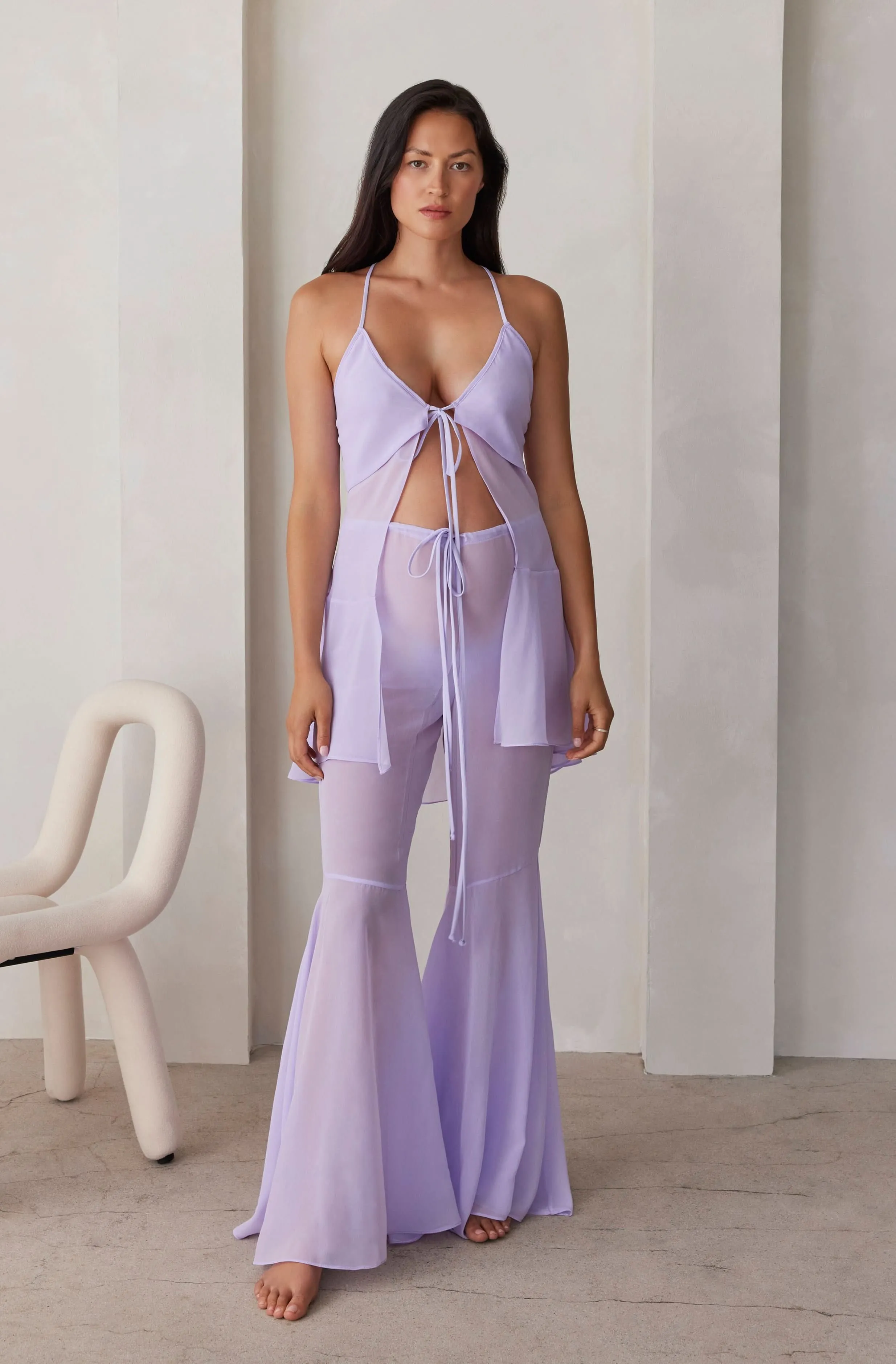The Chiffon Baby Doll Top