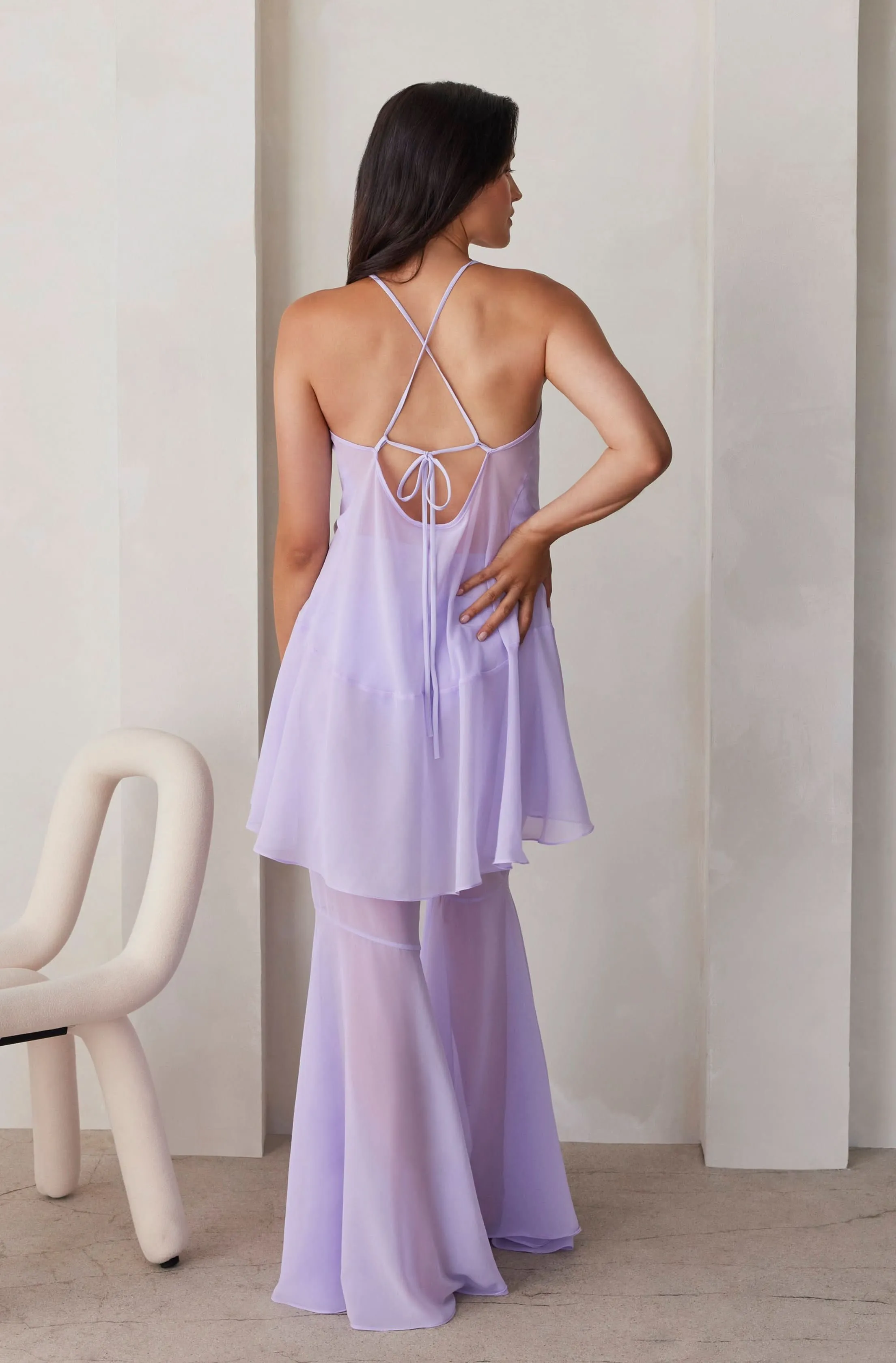 The Chiffon Baby Doll Top