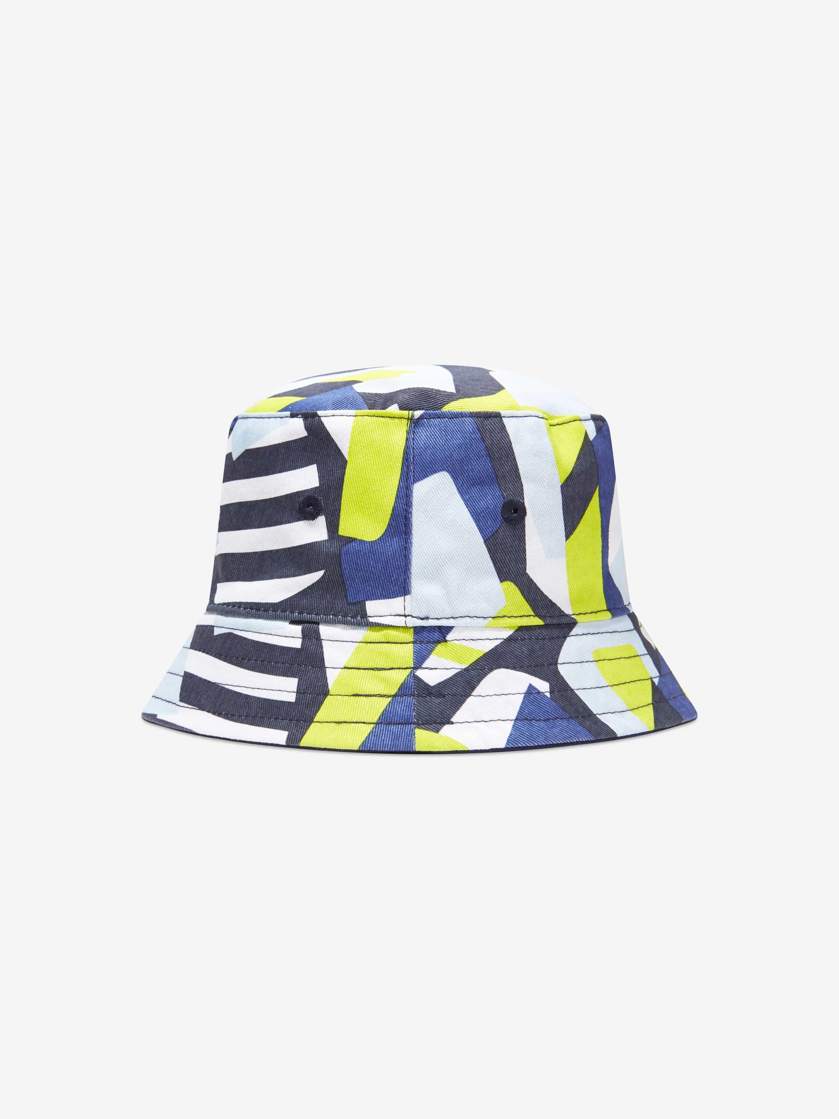 Timberland Baby Boys Reversible Bucket Hat in Navy