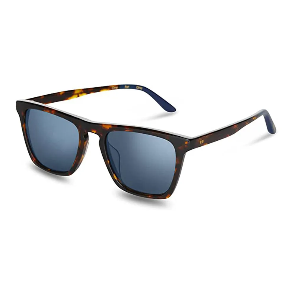 TOMS Unisex Dawson Zeiss Whiskey Tortoise One Size Sunglasses - 10012315