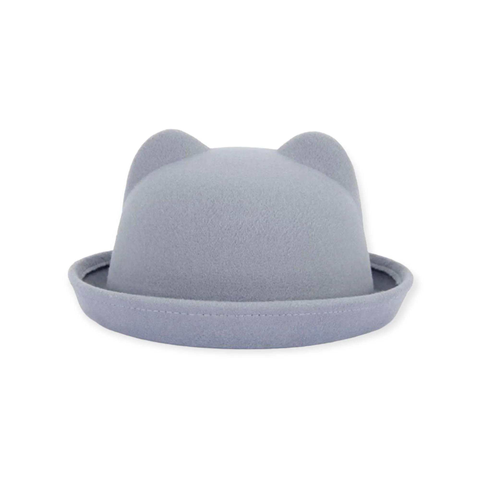 Trendy Cat Ears Bowler Hat