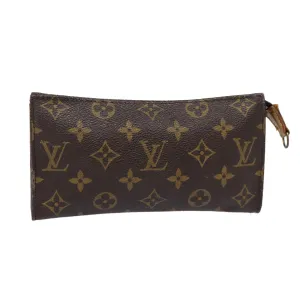 Trendy Inspired Louis Vuitton Monogram Bucket Gm Pouch Accessory Pouch Lv Auth Ki4815