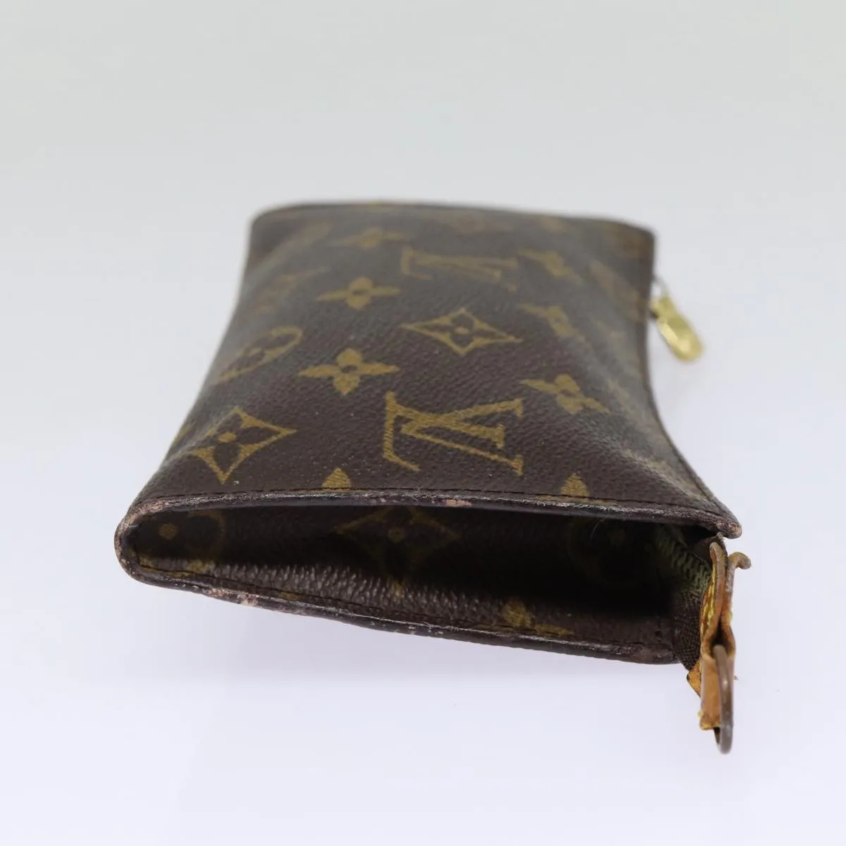 Trendy Inspired Louis Vuitton Monogram Bucket Gm Pouch Accessory Pouch Lv Auth Ki4815