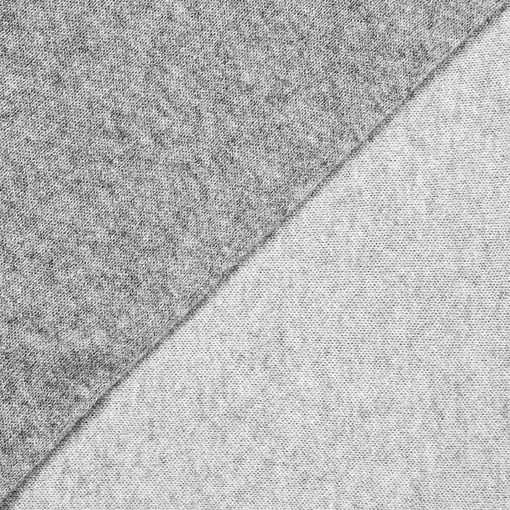 Two Tone Grey Double Faced Cashmere Neck Warmer