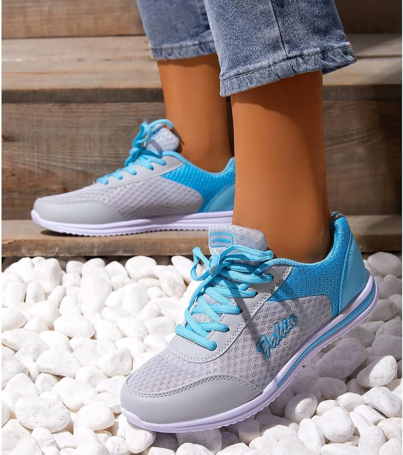 Women's Running Walking Tennis Shoes Comfortable Lace Up Running Shoes for Men Workout Men's Shoes Casual Casual Sneakers Slip On Tennis Shoe Trainers Shoe